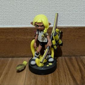 欠けあり スプラトゥーン3amiiboインクリング【イエロー】