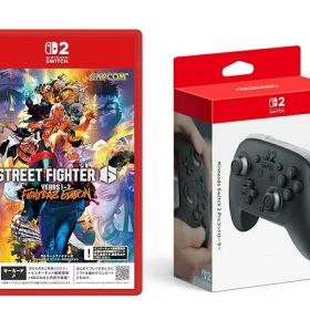 【新品】SW2 Street Fighter 6 Years 1-2 ファイターズエディション + Nintendo Switch 2 Proコントローラー