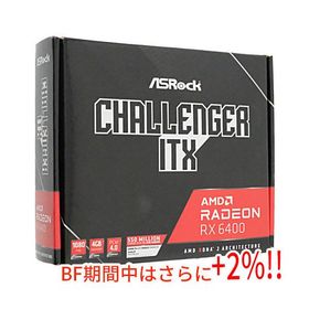 【ブラックフライデー！ポイント３倍！11/25-11/30！】ASRock製グラボ Radeon RX 6400 Challenger ITX 4GB PCIExp 4GB [管理:1000030147]