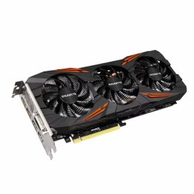 【中古】【非常に良い】Gigabyte GeForce GTX 1080 G1 ゲーミング 8GB GDDR5X VR対応 WINDFORCE 3X 冷却システム グラフィックカード