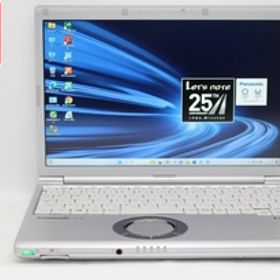 中古良品 フルHD 12.1型 Panasonic Let's Note CF-SV8 Windows11 八世代 i5-8365U 8GB 256GB-SSD 無線 Office付 中古パソコン 管:1327r