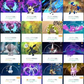 🔰【超希少】ネクロズマたそがれ/あかつき100＋カイオーガ100×2の強垢 | ポケモンGOのアカウントデータ、RMTの販売・買取一覧