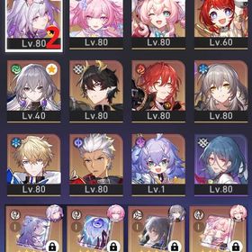 【ユーザー名未設定+誕生日未設定】キャストリス2凸+餅 キュレネ ヒアンシー+餅 トリビー | 崩壊スターレイル(崩スタ)のアカウントデータ、RMTの販売・買取一覧