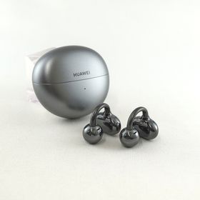 ファーウェイ(HUAWEI)のHUAWEI FreeClip 完全ワイヤレスイヤホン USED美品 オープン型 IP54 防塵 防滴 マイク イヤーカフ ファーウェイ T0017C 完動品 V2026(ヘッドフォン/イヤフォン)