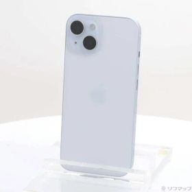 〔中古品〕 iPhone15 128GB ブルー MTML3J／A SIMフリー【262】