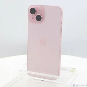 〔中古品〕 iPhone15 128GB ピンク MTMJ3J／A SIMフリー【198】