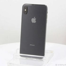 〔中古品〕 iPhoneXS Max 64GB スペースグレイ MT6Q2J／A SIMフリー【258】