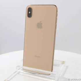 〔中古品〕 iPhoneXS Max 64GB ゴールド MT6T2J／A SIMフリー【344】