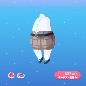 1点250円チェックタイトスカート | ポケコロのアイテム、RMTの販売・買取一覧