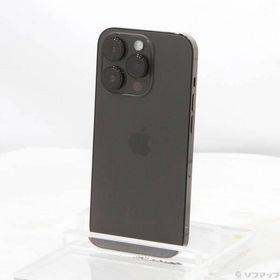〔中古〕Apple(アップル) iPhone14 Pro 1TB スペースブラック MQ2F3J／A SIMフリー〔352-ud〕