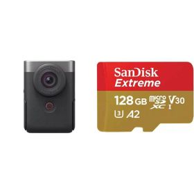 【中古】Canon Vlogカメラ PowerShot V10 ブラック PSV10BK