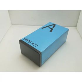 【未使用】Oppo IIJmio 【SIMフリー】 OPPO A77(2022) 4GB 128GB ブラック CPH2385【大須】保証期間3ヶ月