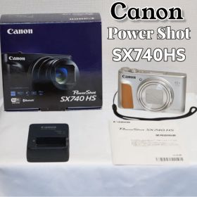 【作例アリ】Canon PowerShot SX740 HS シルバー