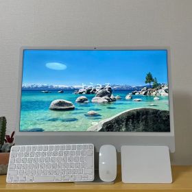iMac 2021 24インチ 1TB メモリ16GB トラックパッド付き 美品
