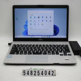 富士通 LIFEBOOK S938/S Core i5 8250U 1.6GHz/8GB/256GB(SSD)/13.3W/FHD(1920x1080)/Win11 キー文字消えあり【中古】【20251118】