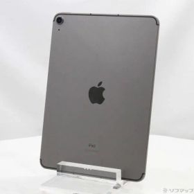 〔中古品〕 iPad Air 第4世代 64GB スペースグレイ MYGW2J／A auロック解除SIMフリー【352】
