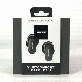 【未使用中古品】 ボーズ / BOSE QuietComfort Earbuds II QCEARBUDS2ELP BLK インナーイヤー型 / 完全ワイヤレス イヤホン 2022年 トリプルブラック 30020492