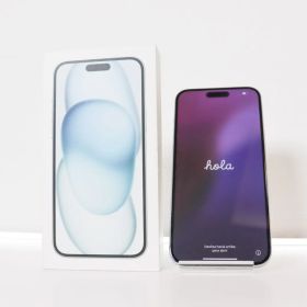【超美品】(値下げ不可)iPhone15Plus 256GB ブルー iPhone 15 Plus 256GB - ブルー（SIMフリー）[整備済製品] - Apple（日本）