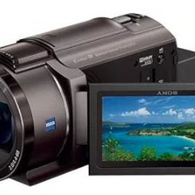 【中古】【1ヶ月保証】 ビデオカメラ ソニー SONY Handycam FDR-AX45A(2022年モデル) ブロンズブラウン 内蔵メモリー64GB 光学ズーム20倍 空間光学手ブレ補正 FDR-AX45A B