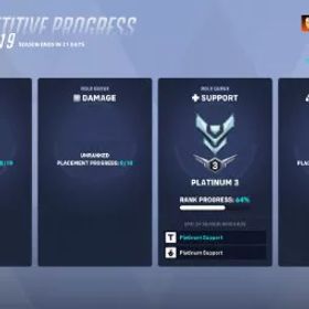 プラチナ 3 サポート ⭐シーズン 19