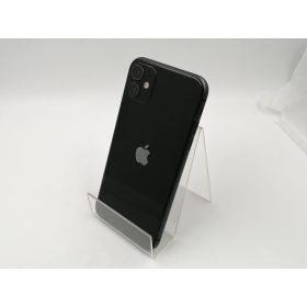 【中古】Apple SoftBank 【SIMロック解除済み】 iPhone 11 128GB ブラック MWM02J/A【千葉】保証期間1週間【ランクC】