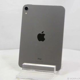 【中古】Apple(アップル) iPad mini 第6世代 64GB スペースグレイ MK7M3J／A Wi-Fi 【368-ud】