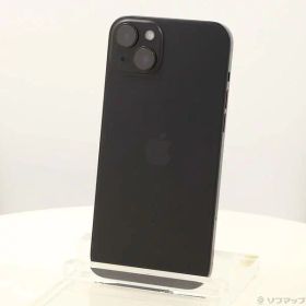 【中古】Apple(アップル) iPhone15 Plus 128GB ブラック MU083J／A SIMフリー 〔ネットワーク利用制限▲〕 【262-ud】