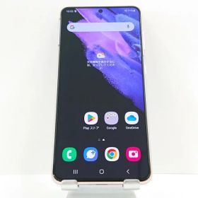 Galaxy S21 5G SCG09 au ファントムバイオレット 送料無料 本体 n09118 【中古】