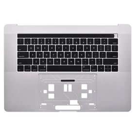 MacBook Pro 15 2016 2017 A1707 キーボード US シルバー Touch Bar トップケース 中古品