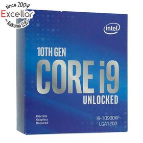 インテル(intel)のCore i9 10900KF 3.7GHz LGA1200 125W SRH92 元箱あり(PCパーツ)