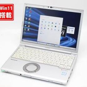 中古良品 フルHD 12.1型 Panasonic Let's note CF-SV7UFKVS Windows11 八世代 i7-8650u 16GB 512GB-SSD カメラ 無線 Office付 管:1740s