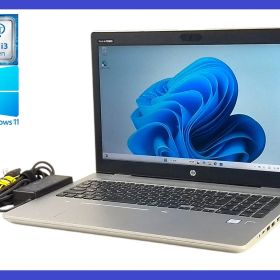 ★HP Probook 650 G5 高性能CPU i3-8145U(第8世代) SSD 128GB/メモリ4GB/無線LAN/カメラ ノートパソコン すぐに使えます！