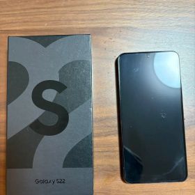 【良品】Samsung Galaxy S22 scg13 ファントムブラック