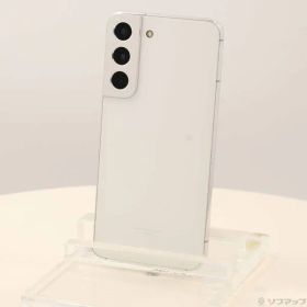 〔中古品〕 Galaxy S22 256GB ファントムホワイト SCG13 au SIMフリー 〔ネットワーク利用制限▲〕【262】