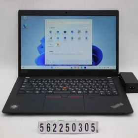 Lenovo ThinkPad X395 Ryzen 5 Pro 3500U 2.1GHz/8GB/256GB(SSD)/13.3W/FHD(1920x1080)/Win11 【562250305】