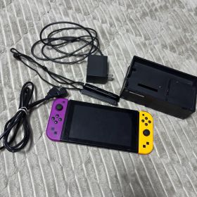 Nintendo Switch 本体 紫と黄 Joy-Con