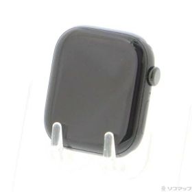 【中古】Apple(アップル) Apple Watch Series 10 GPS 46mm ジェットブラックアルミニウムケース ブラックスポーツバンド 【368-ud】
