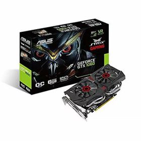 ASUSR.O.G.STRIXシリーズNVIDIAGeForceGTX1060搭載ビデオカードオーバークロックメモリ6GBSTRIX-GTX1060-DC2O6G