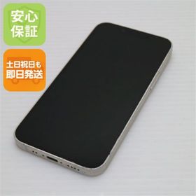 アイフォーン(iPhone)の良品中古 SIMフリー iPhone13 mini 256GB スターライト M999(スマートフォン本体)