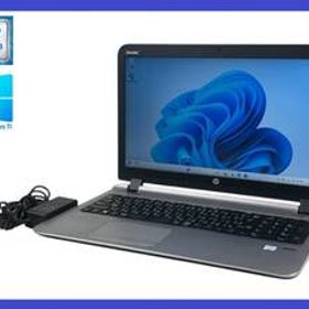 ★第6世代 i3 搭載 HP Probook 450 G3 Core i3-6100U/ メモリ4GB/HDD 500GB/1366x768/Windows 11 Pro・30日間返品保証