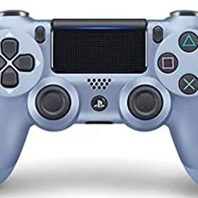 【中古】 ワイヤレスコントローラー (DUALSHOCK 4) チタン ブルー