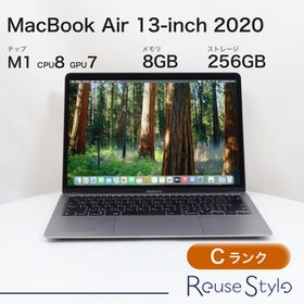 MacBook Air 13インチ 2020 M1 スペースグレイ 8GB 256GB JISキーボード Cランク