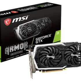 MSI GeForce GTX 1660 Ti ARMOR 6G OC グラフィックスボード VD7765
