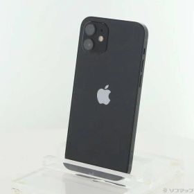 〔中古品〕 iPhone12 64GB ブラック MGHN3J／A SIMフリー【349】