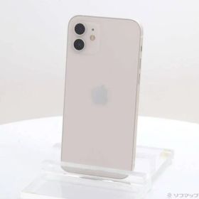 〔中古品〕 iPhone12 64GB ホワイト MGHP3J／A SIMフリー【371】