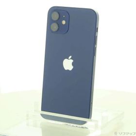 〔中古品〕 iPhone12 64GB ブルー MGHR3J／A SIMフリー【262】