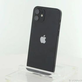 〔中古品〕 iPhone12 128GB ブラック MGHU3J／A SIMフリー【368】
