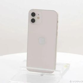 〔中古品〕 iPhone12 128GB ホワイト MGHV3J／A SIMフリー【198】