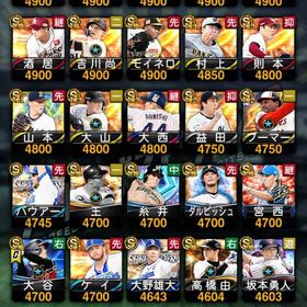 成瀬様専用 プロスピA 古参 最新 永久保存版選手多数 大谷 落合 坂本 | プロスピAのアカウントデータ、RMTの販売・買取一覧