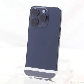 〔中古品〕 iPhone15 Pro 128GB ブルーチタニウム MTUA3J／A SIMフリー 〔ネットワーク利用制限▲〕【262】